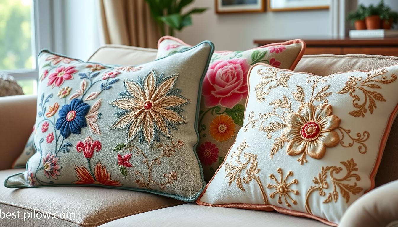 Floral Decorative Pillows