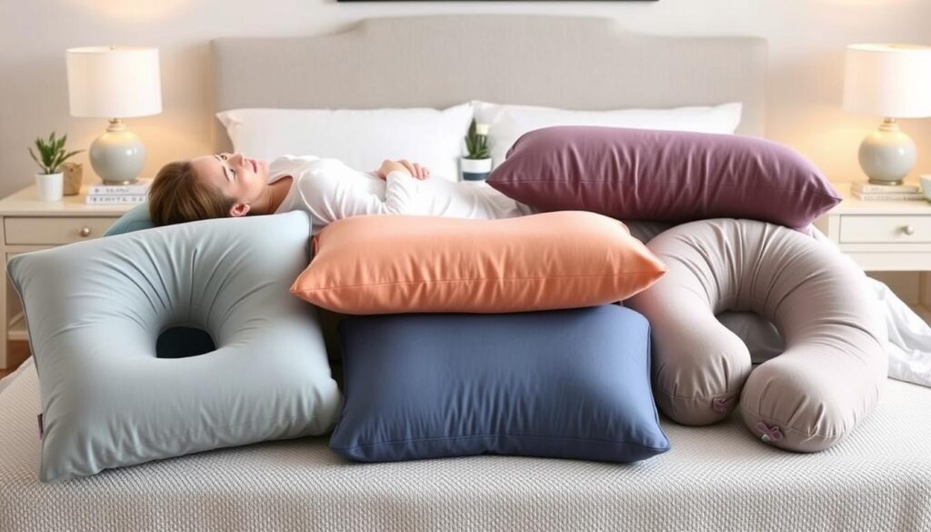 pregnancy pillow types